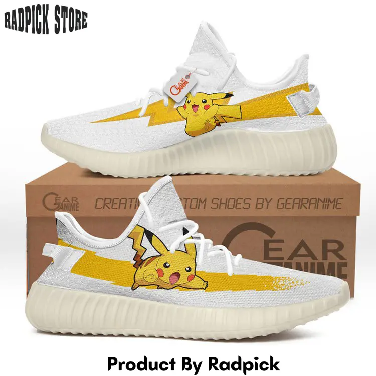 Pikachu yeezy shoes anime sneakers  rp160160160